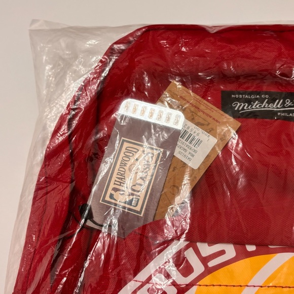 NWT Mitchell & Ness NBA Houston Rockets Backpack - Picture 5 of 6